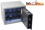 Cofres Safewinder caixa-forte watch winder movimentadores para relógios