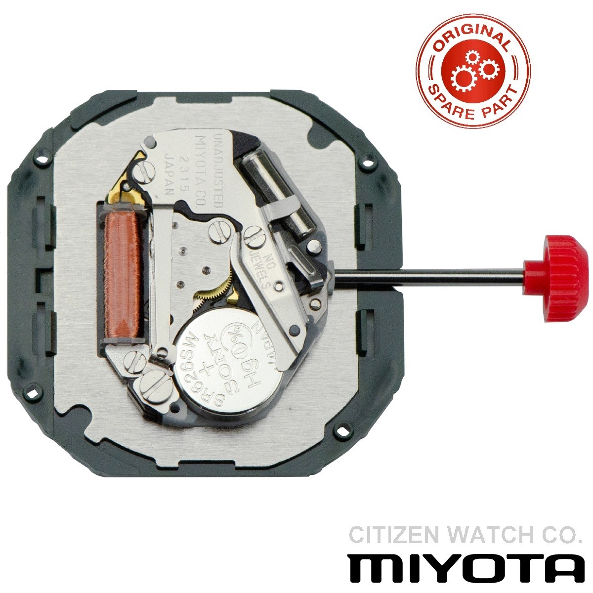 Orologio Ruota Movimento Orologio Al Quarzo MIYOTA 6L32, Nuovo Vecchio Stock (NOS) - Ricambio Per Orologiai Movimento Orologio Giapponese - Foto 7