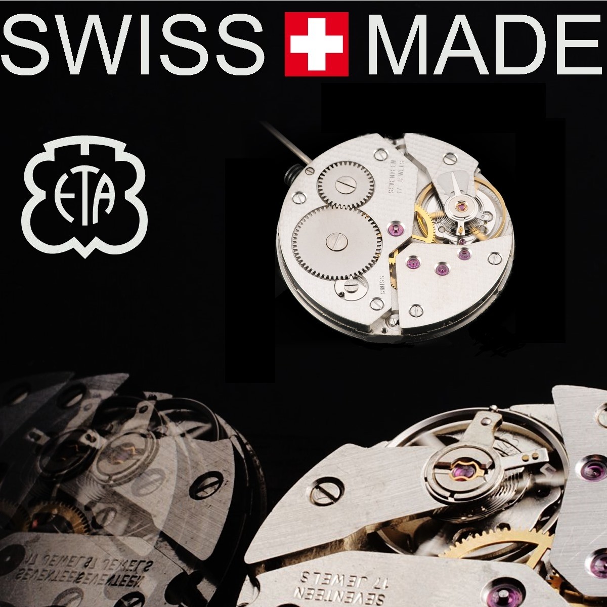 thumbnail interactive-video image 1 of ETA UNITAS 6497-1 Handwinding Mechanical Movement – Swiss Made, Manual Wind 1 of 4