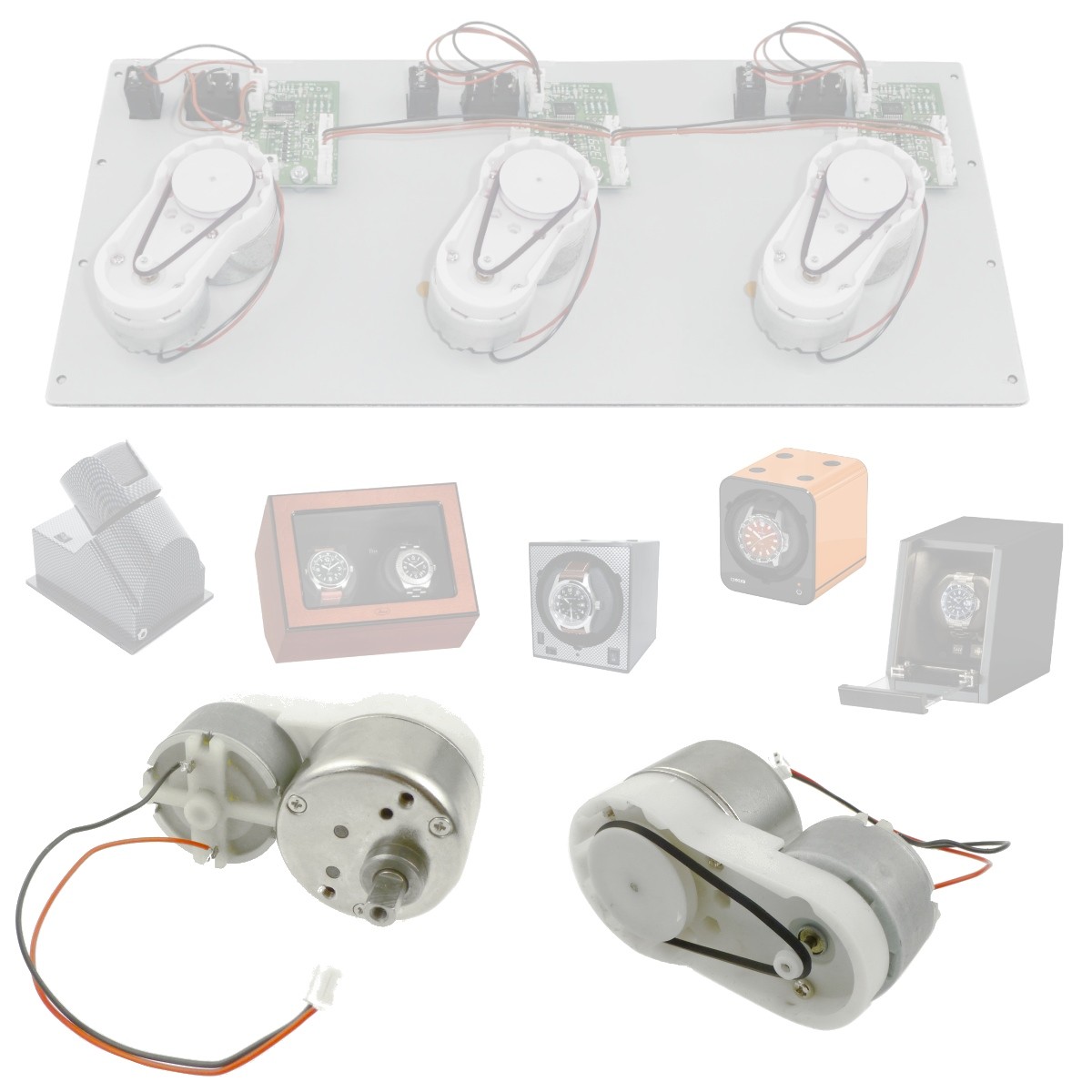 Substituição motor para movimentador de relogio BOXY by BECO TECHNIC