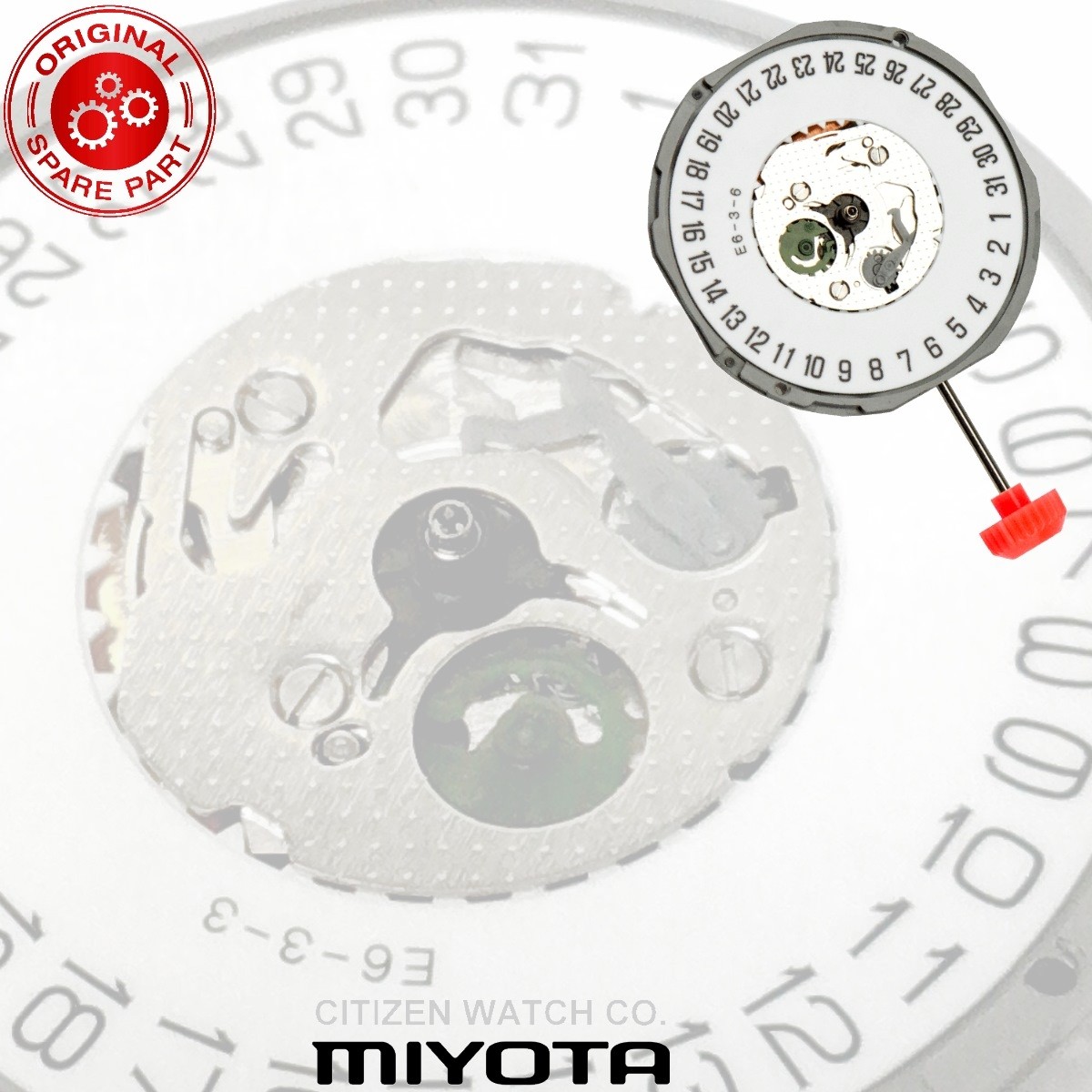 Miyota 2115 SC-D (3) 10 1/2 Movimento Al Quarzo Con - Foto 12