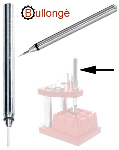 Suporte do pino para dispositivo para encurtar pulseiras