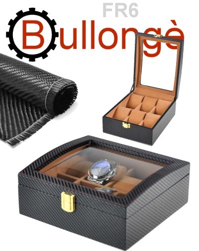 Estojo para 6 relógios de pulso BULLONGÈ FR6
