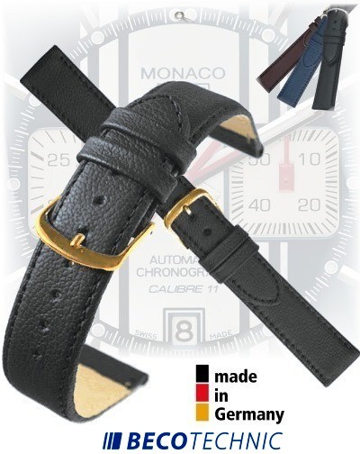 Pulseira para relógios NAPPA BLACK 18 preta dourado