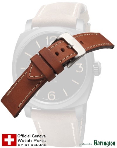 Pulseira de couro ROYAL AERONAUTICAL 26mm Havanna