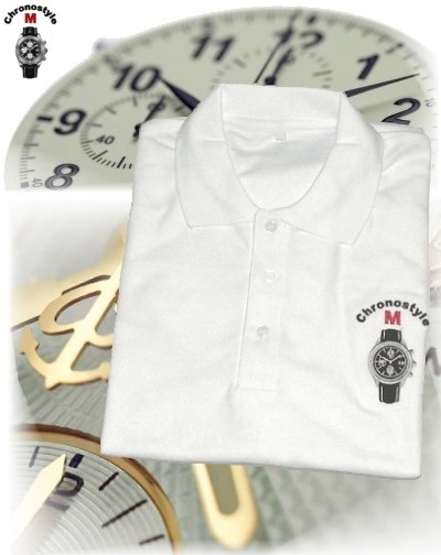 Camisa Polo Chronostyle M - ORIGINAL Tam. L