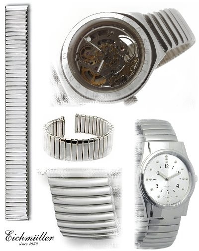 Pulseira extensível de metal TREND 18mm