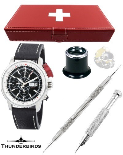 Relógio Thunderbirds Air Craft Watch STEELS 23