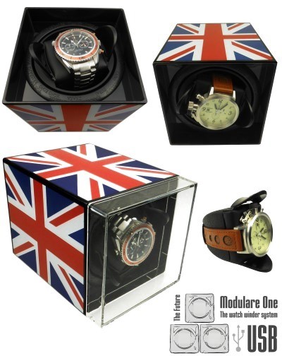 Movimentador MODULARE ONE USB UNION JACK 1 relógio