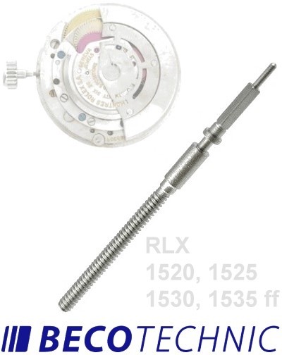 Tige para relógio RLX 1520, 1525, 1530, 1535-56