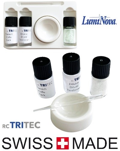 Kit de tintas luminosas Super-LumiNova BG W9