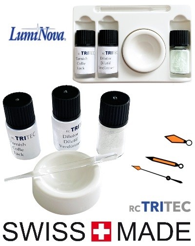 Kit de tintas luminosas Super-LumiNova laranja