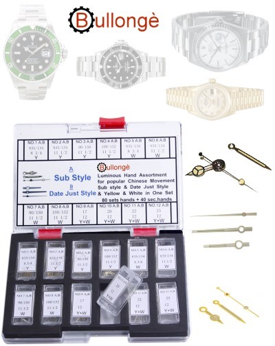 Kit de ponteiros para relogios SUB + DATE JUST STYLE