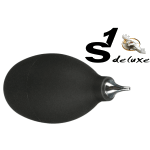 Bulbo de borracha S1 Deluxe MICROX com ponta de metal