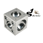 Dado bola de aço 2 x 2 Zoll (5,1 x 5,1 cm)