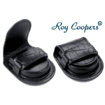 Roy Coopers CROCO NEGRO estojo para se prender no cinto