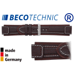 Pulseira de couro Beco Technic TERRASCO 18 marrom