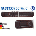 Pulseira de couro Beco Technic TERRASCO 20 marrom