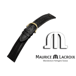 Pulseira de couro MAURICE LACROIX TEJU 20 preto/ouro