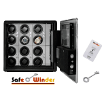 Cofre e movimentadores relógios = SAFEWINDER PRESTIGE X12