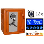 Cofre seguro e assentos rotativos = Safewinder® MASTER 120