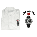Camisa Polo Chronostyle M - ORIGINAL Tam. L