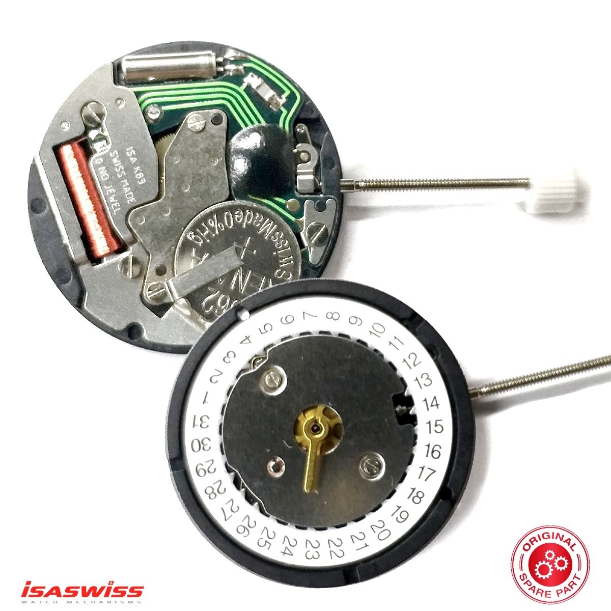 Isa Swiss Made Quartz Movement ISA Multifunction Hand Quartz Watch