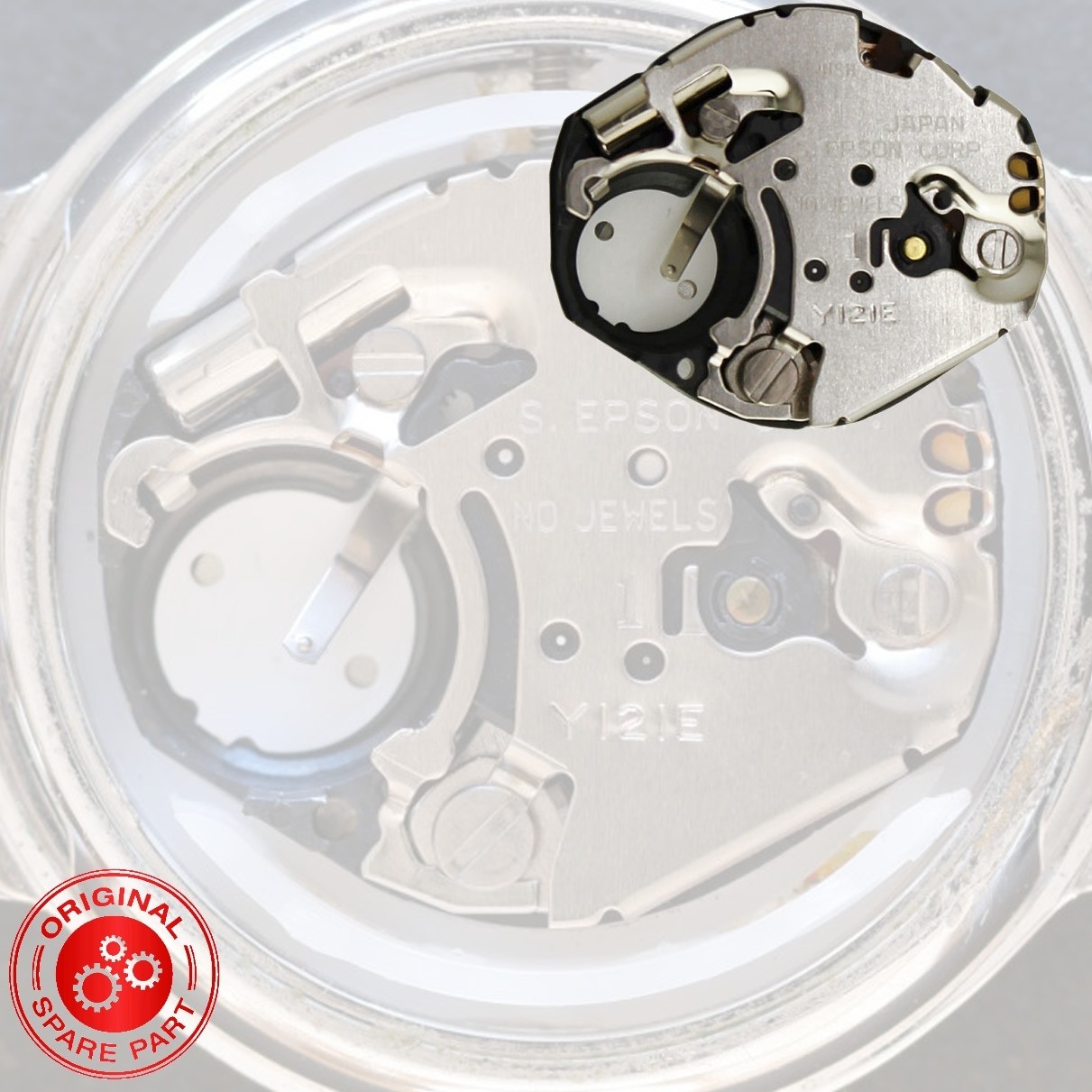 Mouvement à Quartz Shiojiri VX3JE - Taille 10 1/2 Ligne, H1, SC DD 24H - Sans Aiguilles