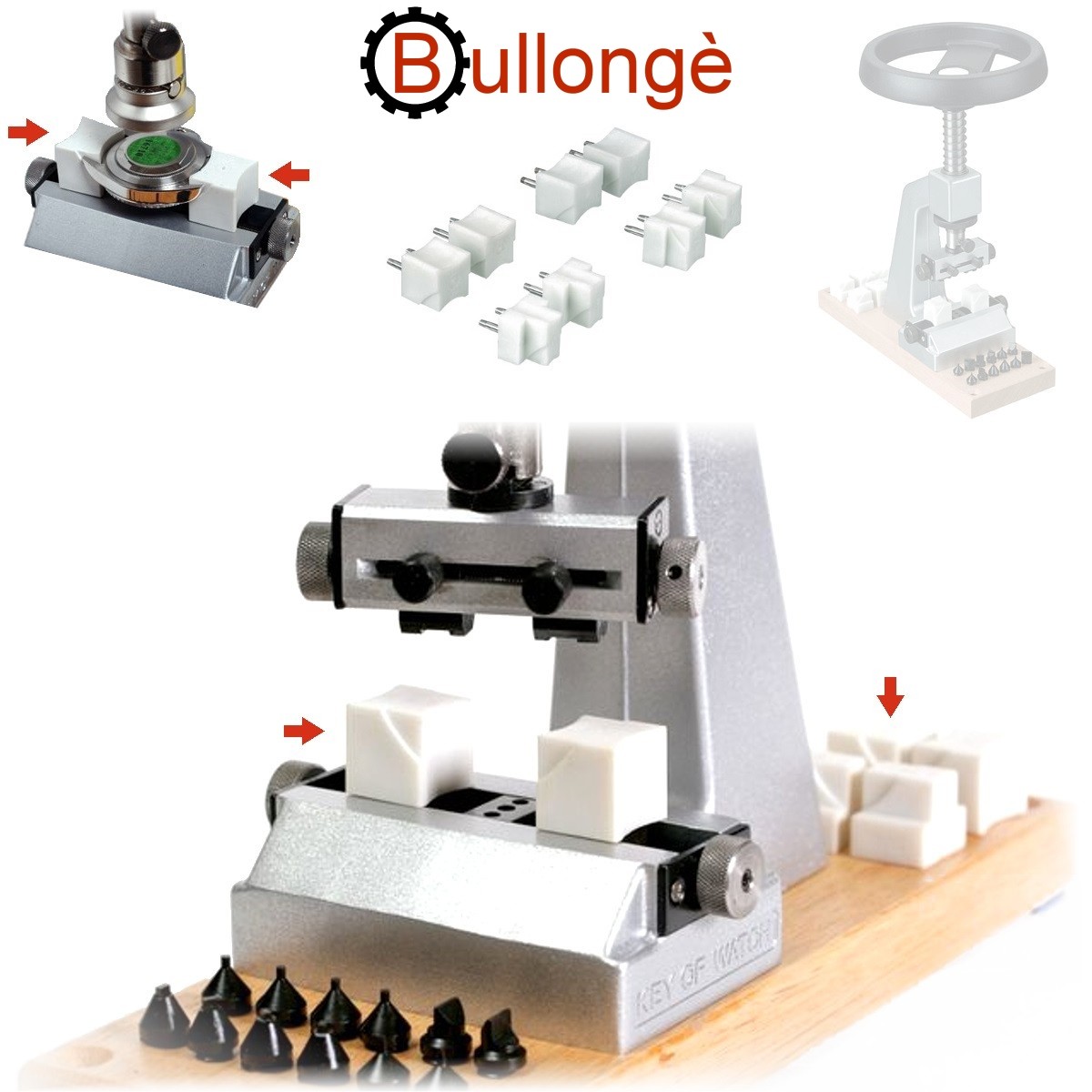 Uhrwerkhalter BULLONGÈ RONDO43 bis 43mm Uhrwerkhalter BULLONGÈ RONDO43 bis 43mm